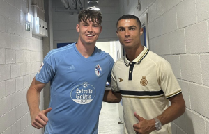 jørgen strand larsen og cristiano ronaldo