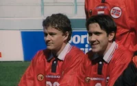 norske fotballspillere 90-tallet - bilde av ole gunnar solskjær