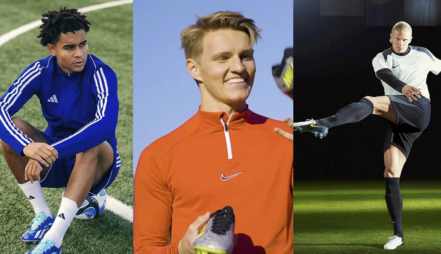 nusa ødegaard haaland fotballsko