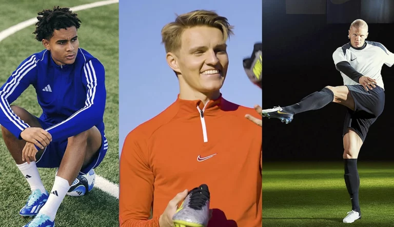 nusa ødegaard haaland fotballsko